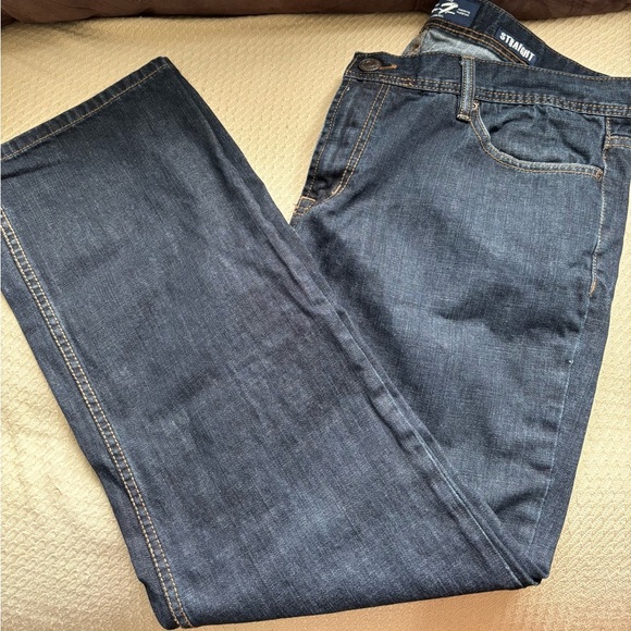 Seven7 Men's Deep Indigo Straight Jeans - Picture 9 of 14